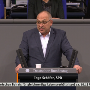 Erste Rede im Bundestag zu gleichwertigen Lebensverhältnissen